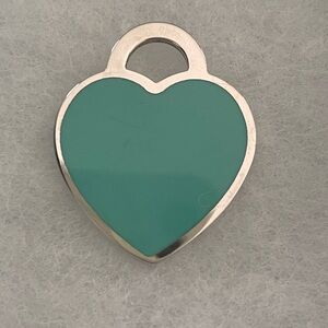 Tiffany & Co‎ large blue enamel pendant
